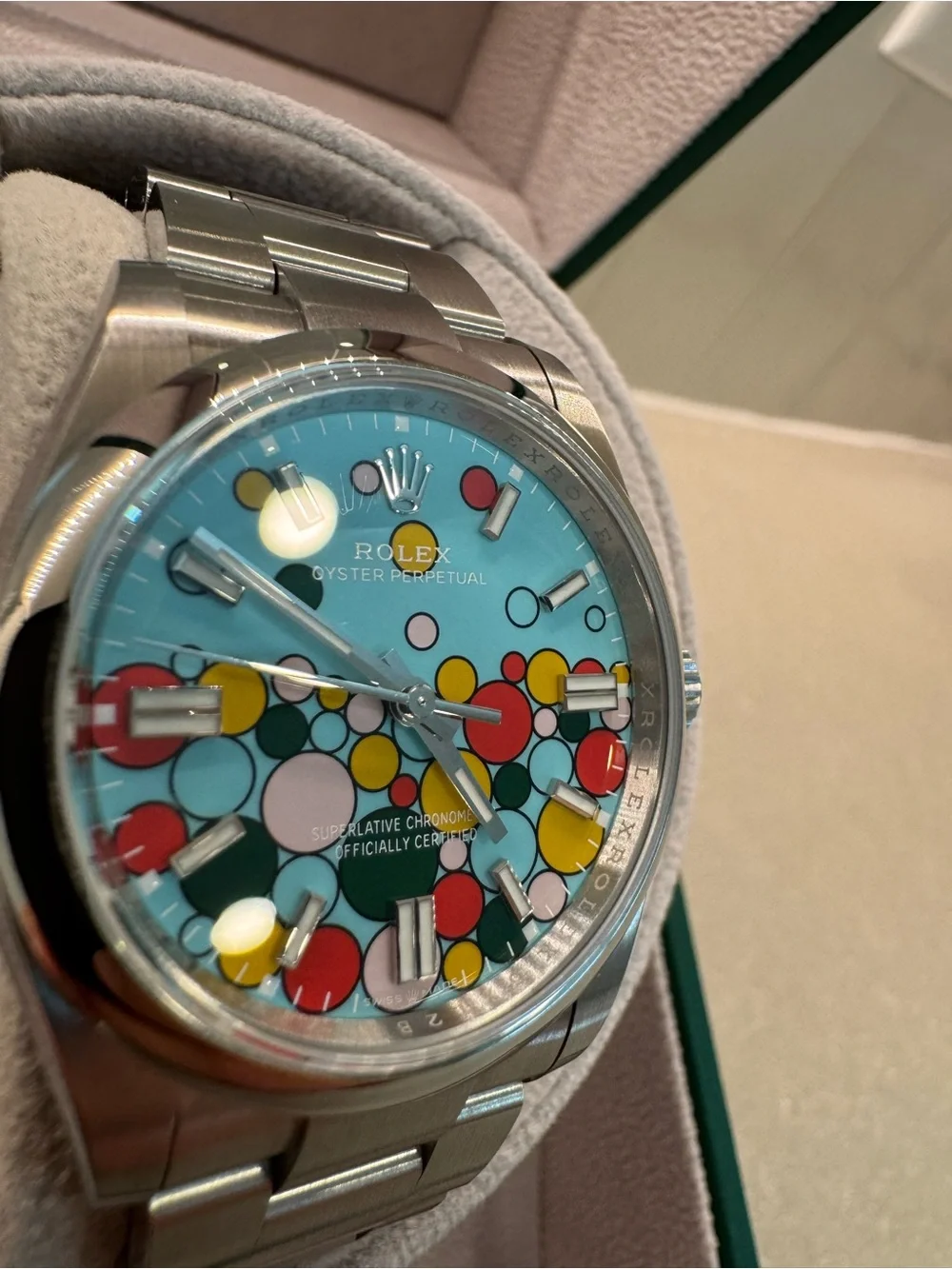 Rolex Oyster Perpetual 36mm Celebration Dial 2024 - Watch Only + Extra Link